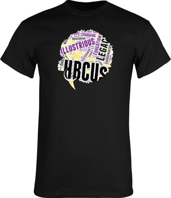 Prairie View A & M University HBCU Women Typography Short Sleeve T-Shirt