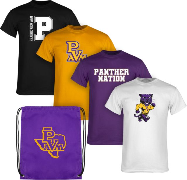 Prairie View A&M University Panthers Short Sleeve T-Shirt Fan Pack