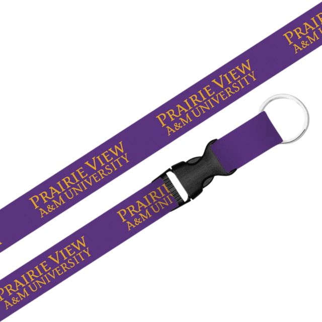 Prairie View A & M University Lanyard with Buckle