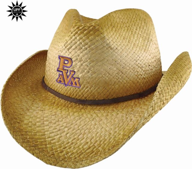 Prairie View A & M University Women's Wrangler Straw Hat