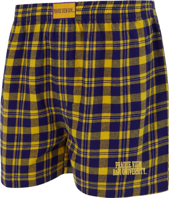 Prairie View A & M University Flannel Boxers