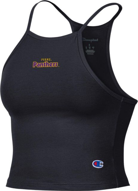 Prairie View A & M University Women's Panthers Cropped Halter Top