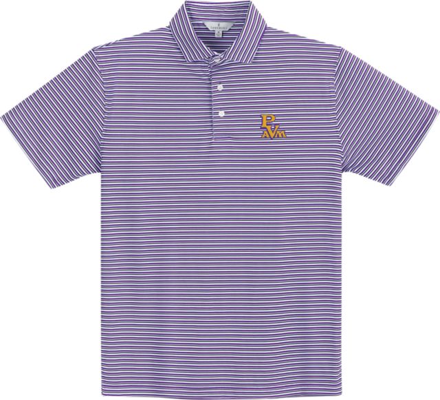 Prairie View A & M University Performance Stripe Polo