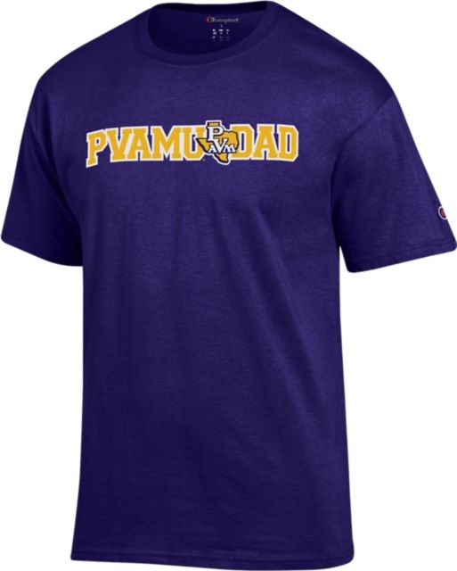 Prairie View A & M University Panthers Dad Short Sleeve T-Shirt