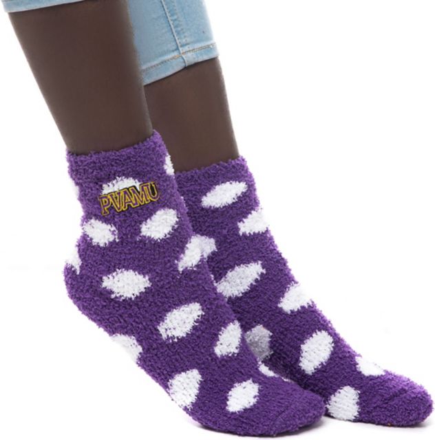 Prairie View A & M University Women's Plush Socks