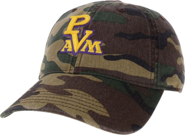 Prairie View A & M University Camo Twill Adjustable Cap