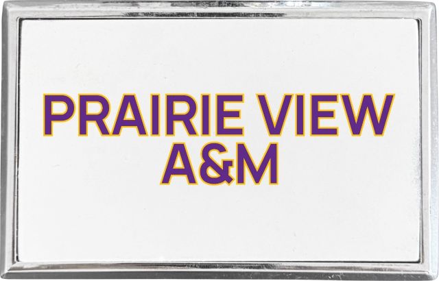 Prairie View A & M University Rectangle Adhesive Emblem