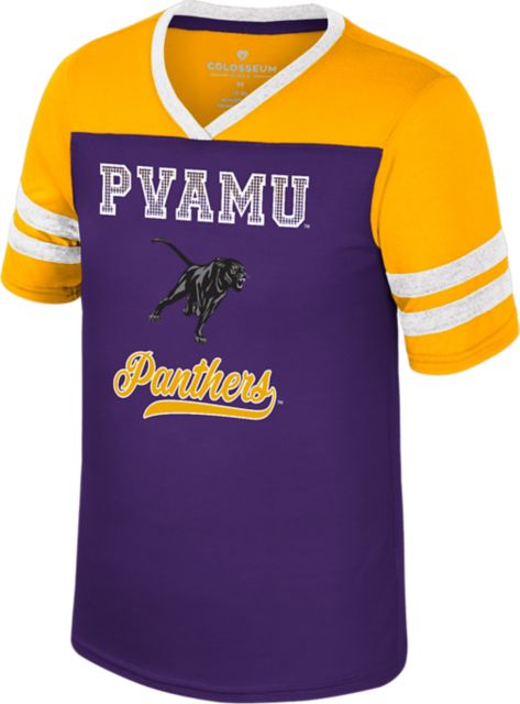 Prairie View A & M University Panthers Youth Girls Bling Short Sleeve T-Shirt