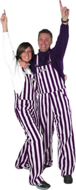 Prairie View A & M University Stripe Game Bib Overalls