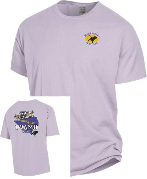 Prairie View A & M University Football Panthers Short Sleeve T-Shirt