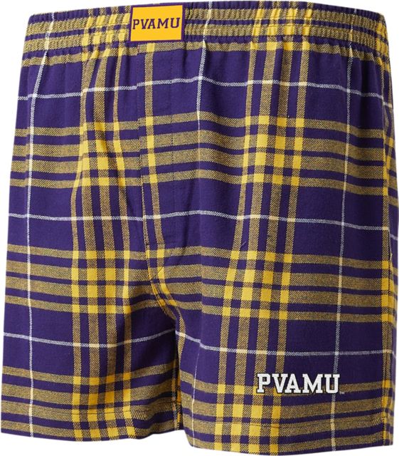 Prairie View A & M University Flannel Boxer Shorts