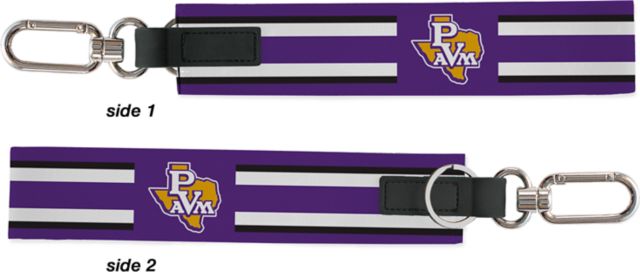 Prairie View A & M University Carabiner Strap Keychain