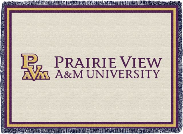 Prairie View A & M University Afghan Blanket
