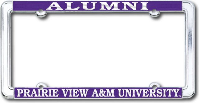 Prairie View A & M University Alumni Chrome License Plate Frame