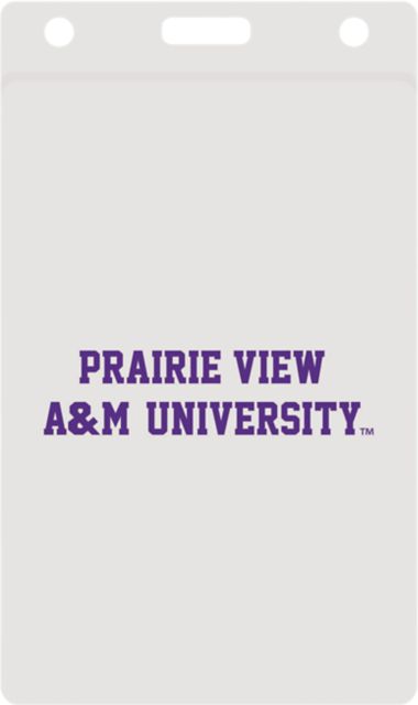 Prairie View A & M University Thumb Notch Card Guard