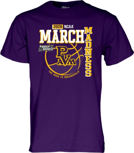 Prairie View A & M University Men's Basketball 2026 March Madness Bound Short Sleeve T-Shirt