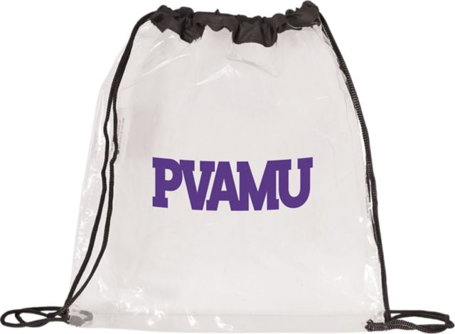 Prairie View A & M University Clear Drawstring Tote