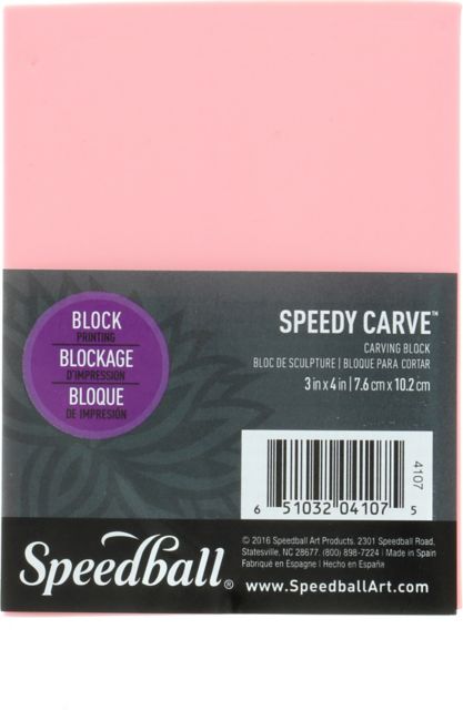 SPEEDY CARVE STAMP BLOCK 3X4