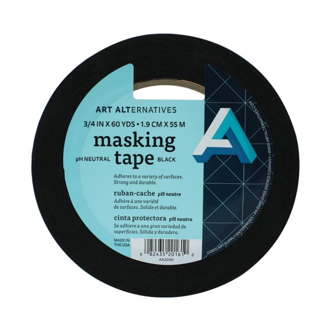 Black Masking Tape 3/4In  X60 Yards