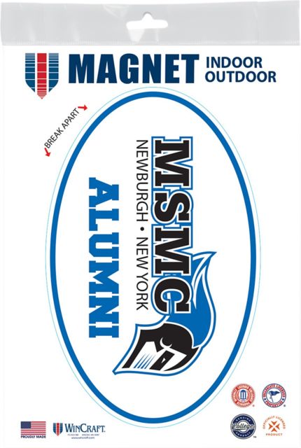 Mount Saint Mary College Alumni 3.5 x 5.5 Oval Magnet