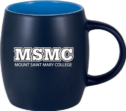Mount Saint Mary College 12 oz. Robusto Mug