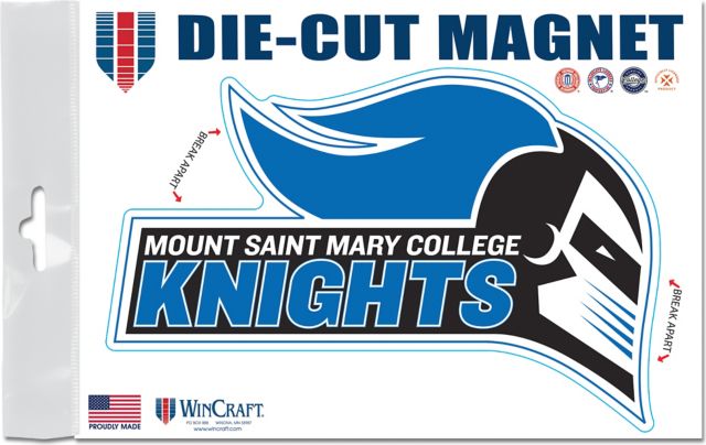 Mount Saint Mary College Knights 3 x 5 Magnet
