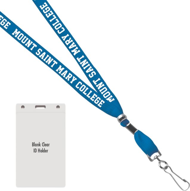Mount Saint Mary College Card Dispenser Lanyard