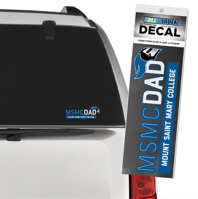 Mount Saint Mary College Knights Dad Decal