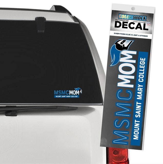 Mount Saint Mary College Knights Mom Decal