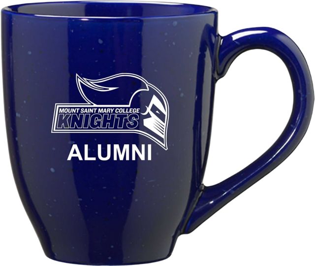 Mount Saint Mary College Knights 16 Oz. Bistro Mug