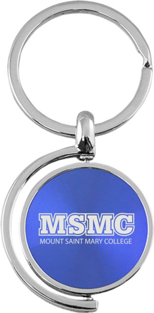 Mount Saint Mary College Spinner Key Tag