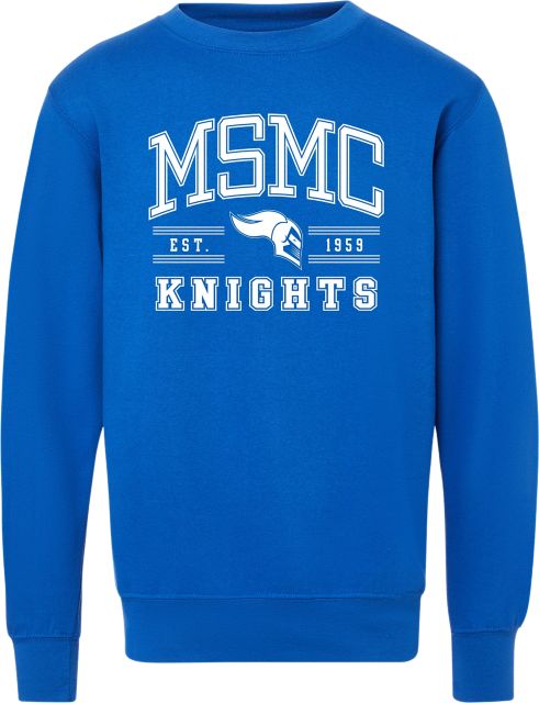Mount Saint Mary College Knights Fleece Crewneck
