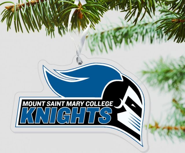 Mount Saint Mary College Knights 3 x 4 Ornament