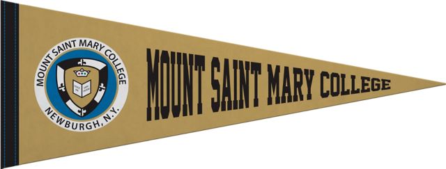 Mount Saint Mary College 9"X24" Full Color Pennant