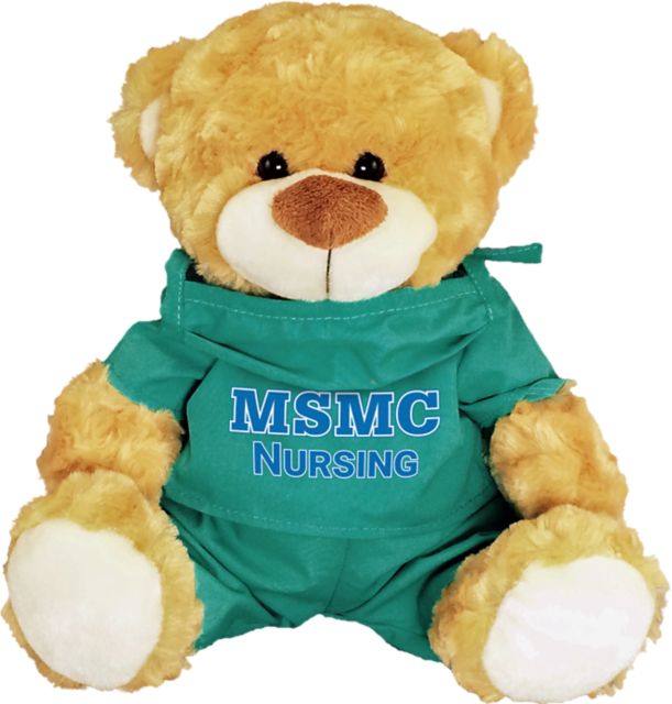 Mount Saint Mary College 10'' Fred Bear Plush Toy