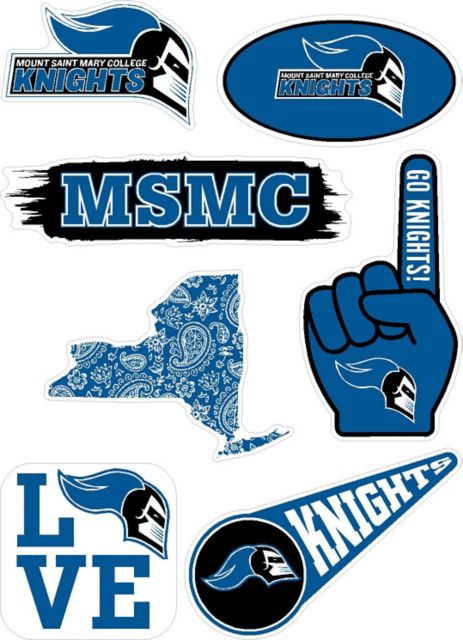 Mount Saint Mary College 7.5'' x 7.5'' Sticker Sheet