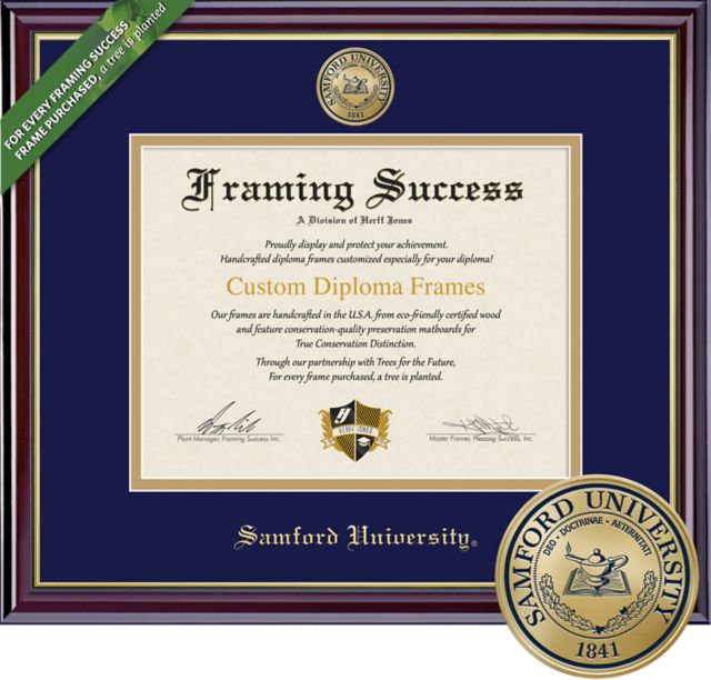 Samford University 14'' x 17'' Windsor Diploma Frame