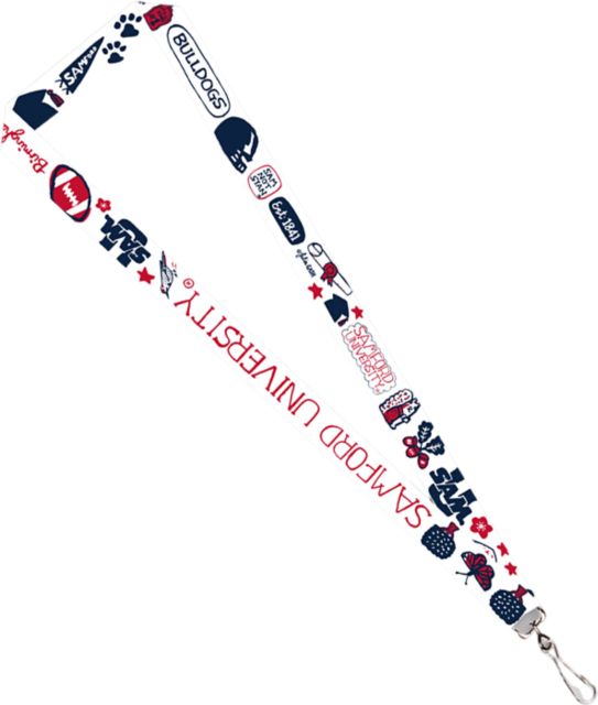 Samford University 3/4'' Lanyard