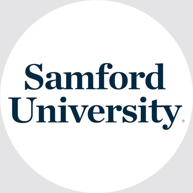 Samford University 3" Button Magnet
