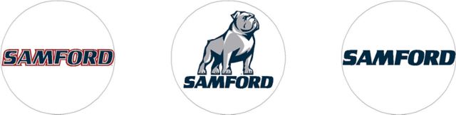 Samford University Bulldogs Mini Button - 3 Pack