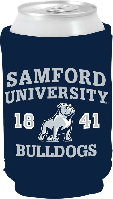 Samford University Bulldogs Can Coozie