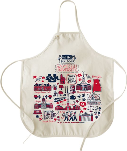 Samford University Canvas Apron