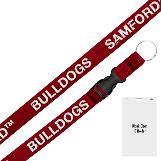 Samford University Bulldogs 3-4'' Lanyard