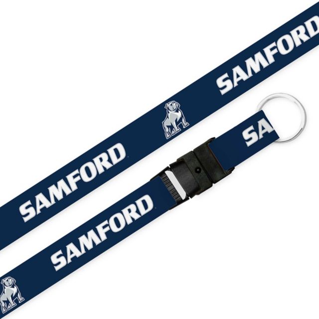 Samford University Bulldogs Lanyard with Buckle