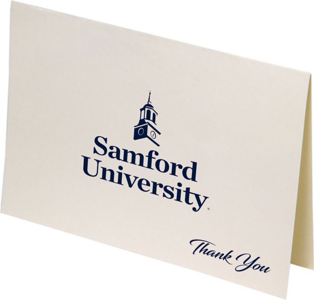 Samford University Thank You Notevards 10-Pack