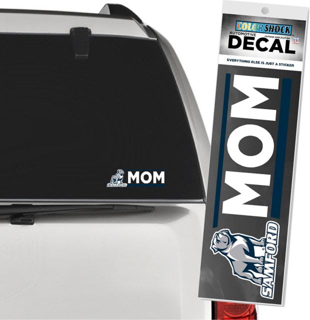 Samford University Bulldogs Mom Decal