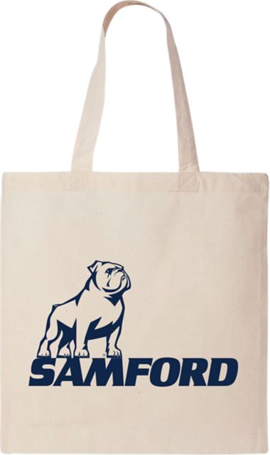 Samford University 15 x 16 Canvas Tote Bag