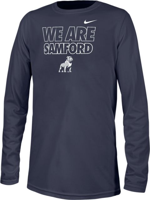 Samford University Youth Dri-Fit Bulldogs Long Sleeve T-Shirt