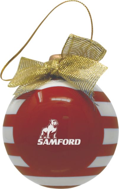 Samford University Bulldogs Ornament
