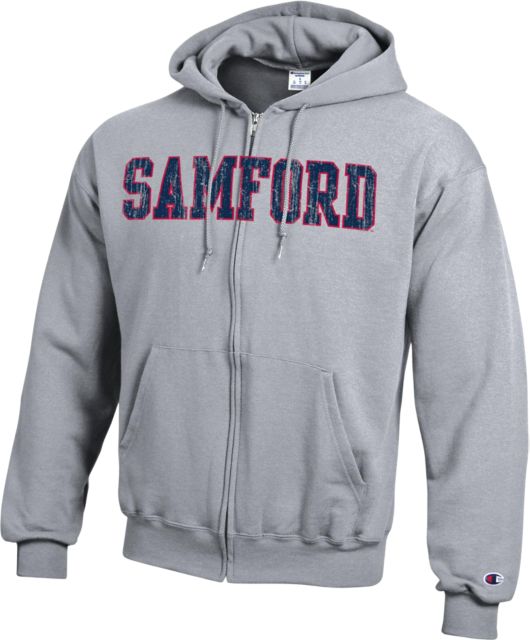 Samford University Full Zip Hooded Sweatshirt